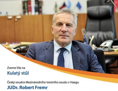 český soudce u Mezinárodního trestního soudu JUDr. Robert Fremr